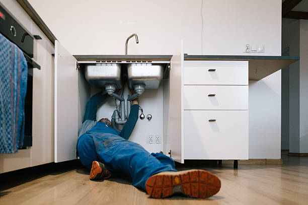 Professional Drain Cleaning technician working in Lockport, LA